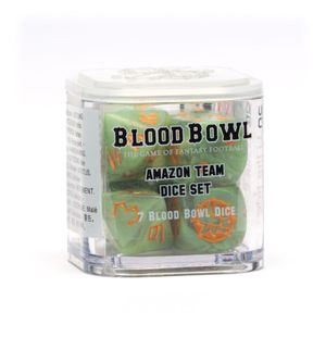 Blood Bowl (Second Season Edition): Amazon Team Dice Set