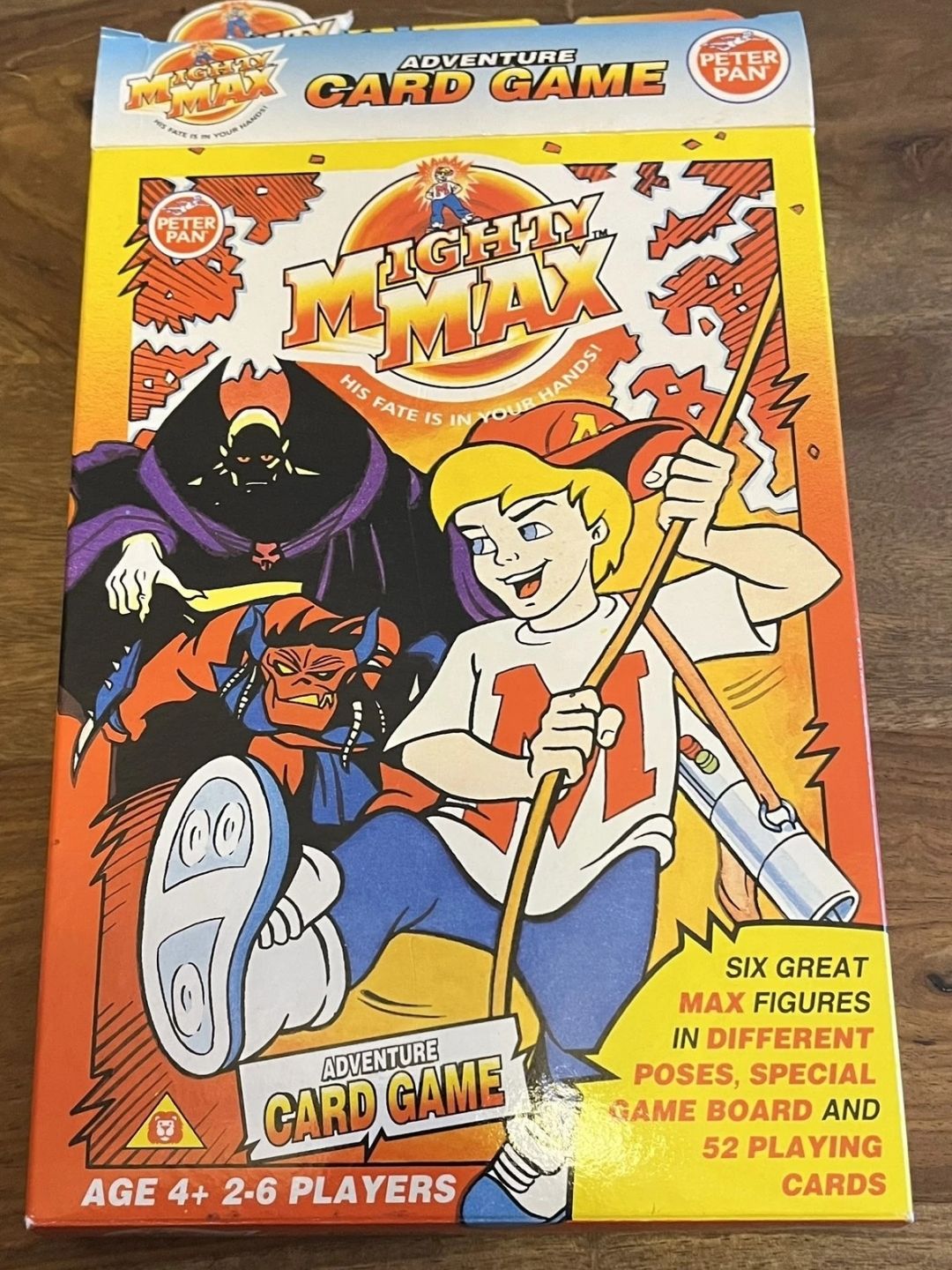 Cover art for Mighty Max Adventure Card Game