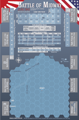 Board Game: Battle of Midway, June 1942: Minigame