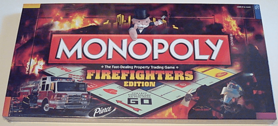 Monopoly: Firefighters Edition cover art