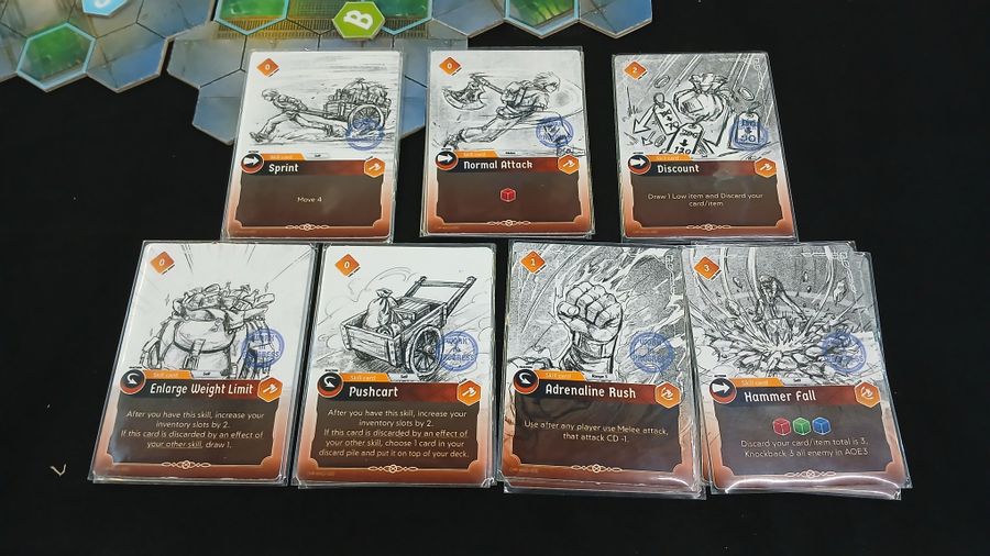 Deck beta test of Blacksmith job