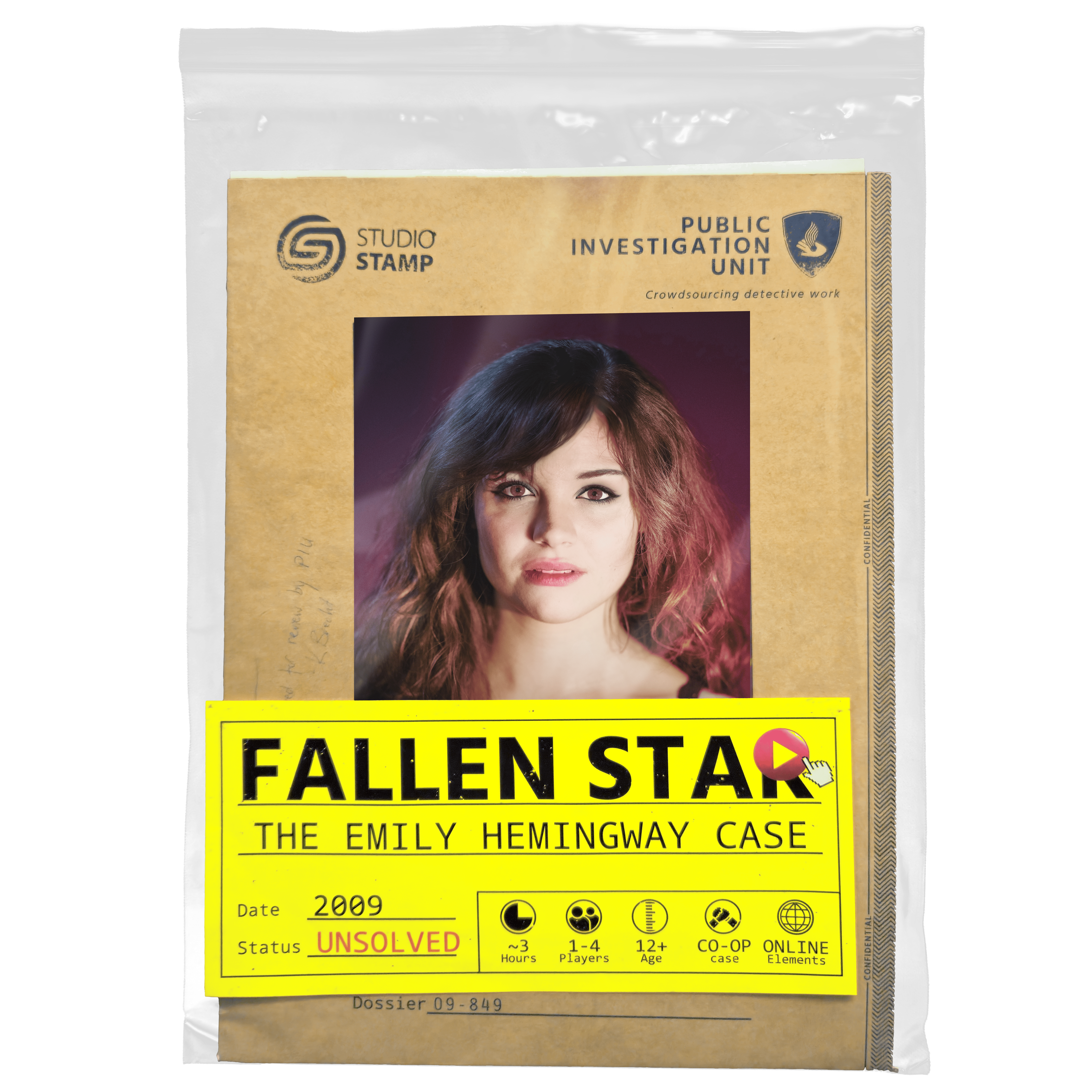 Cover art for Fallen Star: The Emily Hemingway Case