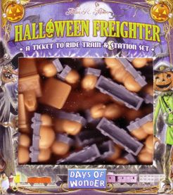 Ticket to Ride: Halloween Freighter | Board Game Accessory