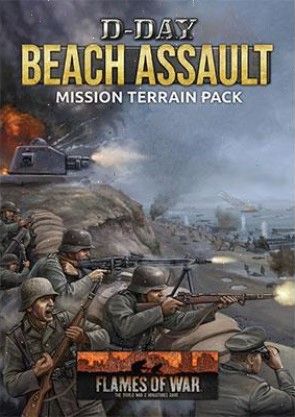 D-Day Battlefront Miniatures Beach Assault Mission Terrain Pack  