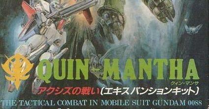 Quin Mantha: Armored Combat in Gundam 0088 | Board Game