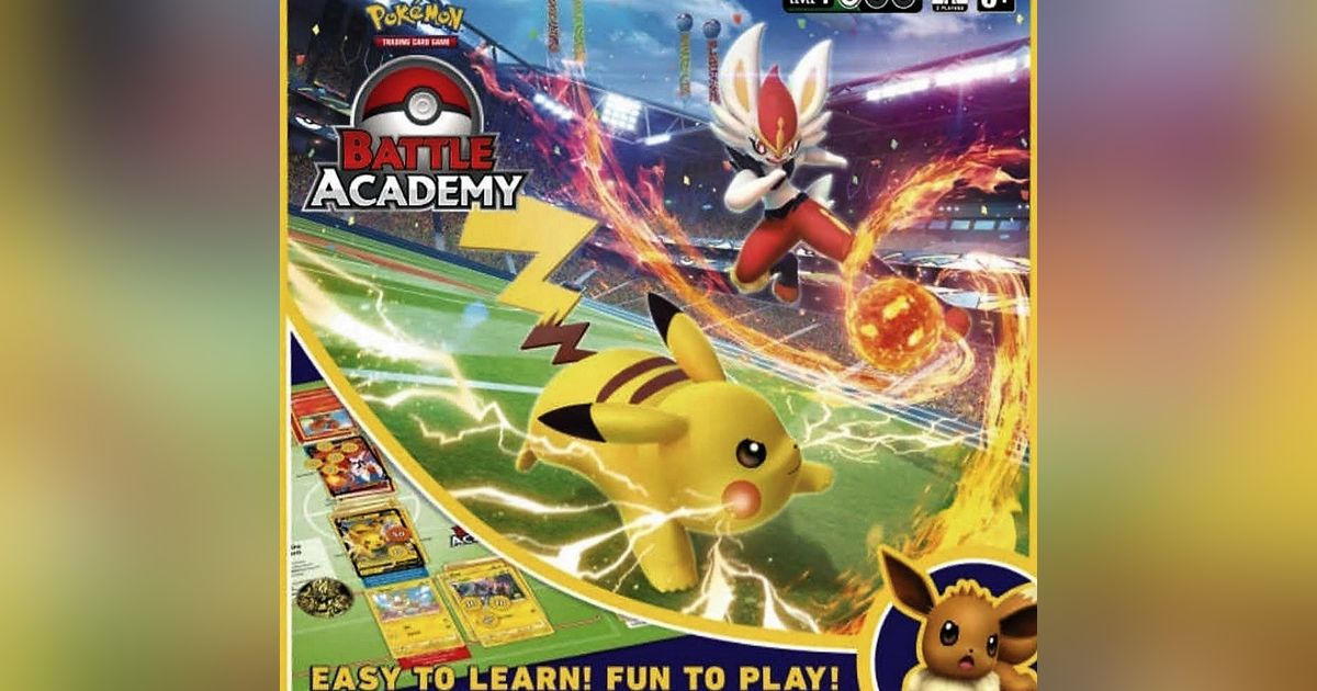 Jogo de Cartas POKEMON Battle Academy Serie 2 (Idade Minima: 6