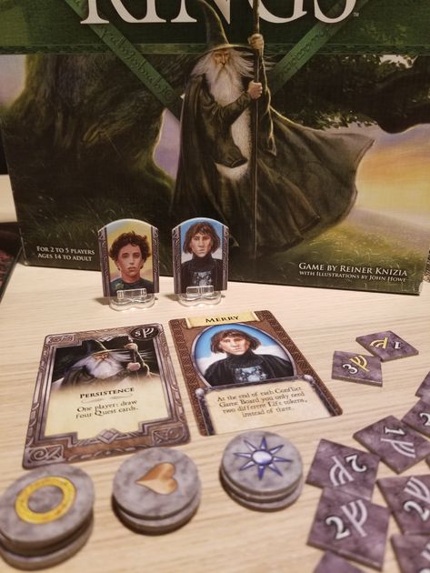 lord of the rings board game geek