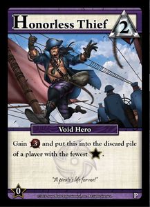 Ascension: Skulls and Sails – Honorless Thief Promo Card