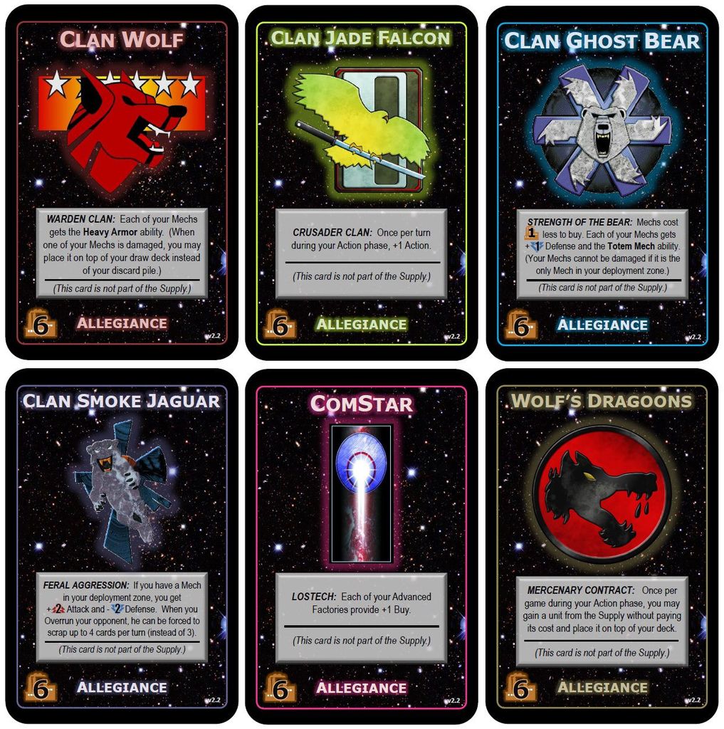 Battletech CCG TCG Card Game 11x RARE Command Cards, Limited
