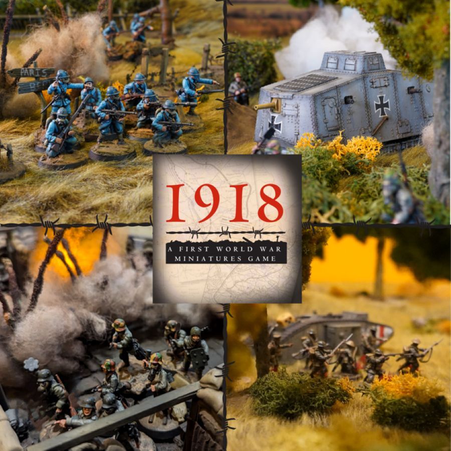 1918: A First World War Miniatures Game cover
