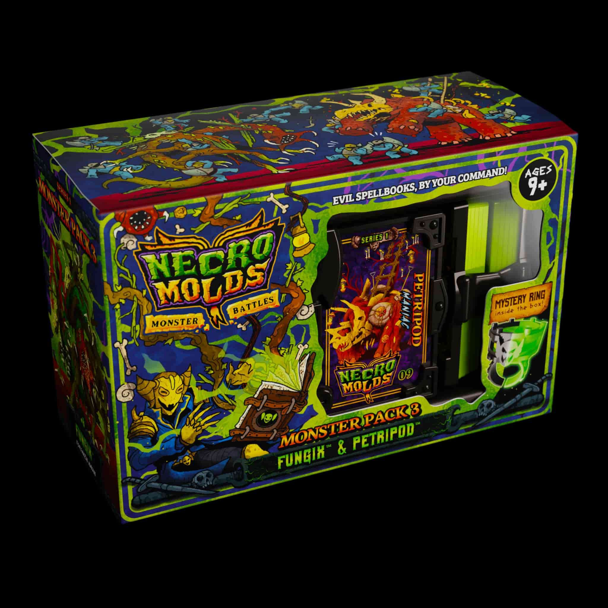 Necromolds: Monster Battles – Monster Pack 3: Fungix & Petripod