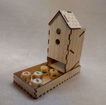 Board Game Accessory: Wingspan: Wooden Dice Tower