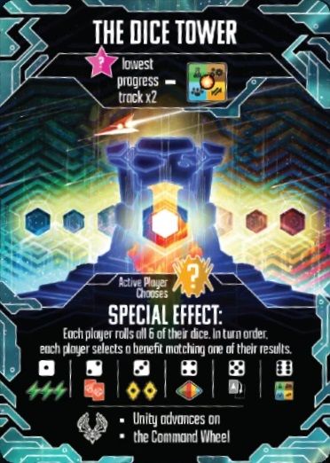Andromeda&#039;s Edge: The Dice Tower Promo Cards