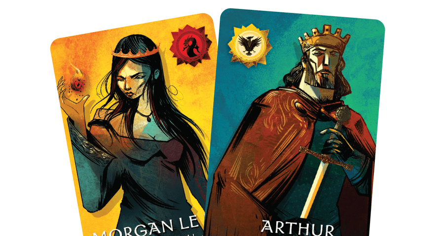 Morgan La Fay & King Arthur