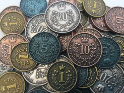 Rococo: Deluxe Edition – Metal Livre Coins