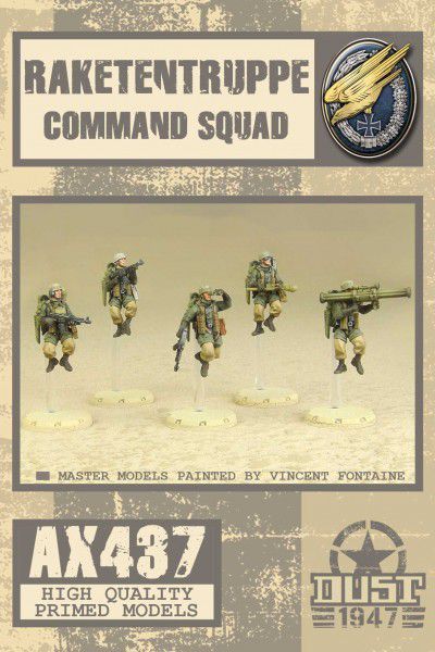 Dust 1947: Raketentruppe Command Squad cover