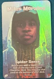 UNO Ultimate: Miles Morales – Spider Sense Super Rare Foil Chase Card