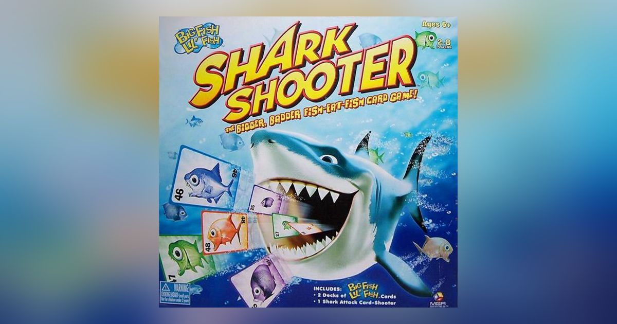 Big Fish Lil' Fish Shark Shooter, Board Game