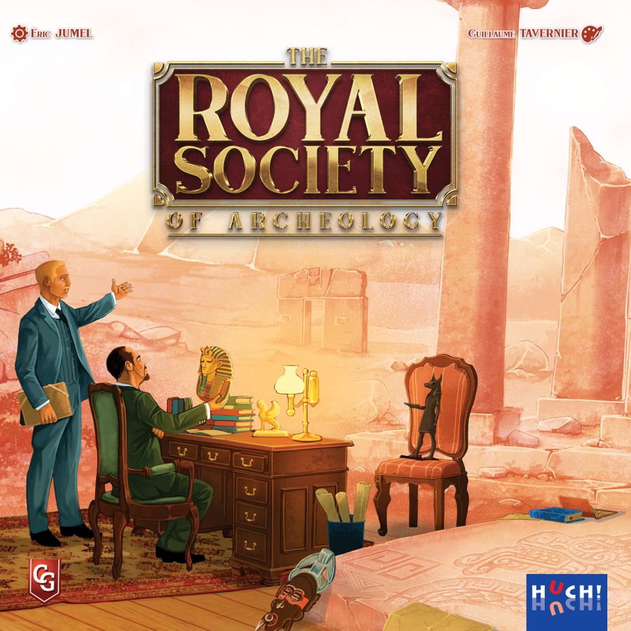 The Royal Society of Archeology gioco da tavolo worker placement esperto per 1-4 giocatori - copertina ufficiale Atalia