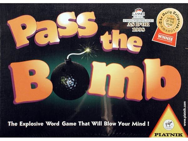 PASS THE BOMB & PARTY by Gibson Games Replacement Bomb Instructions Dice Cards 