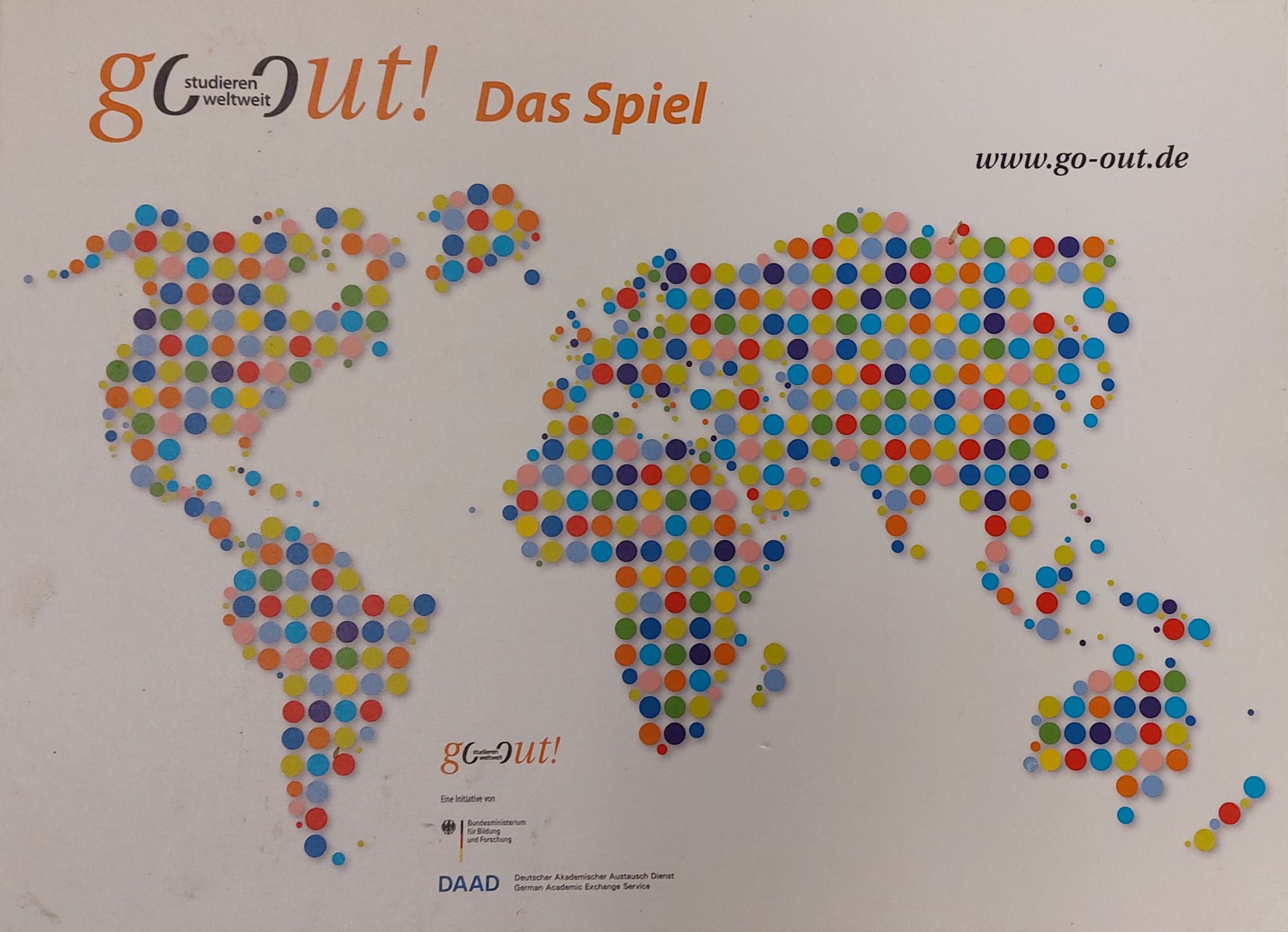 Cover art for go out! Das Spiel