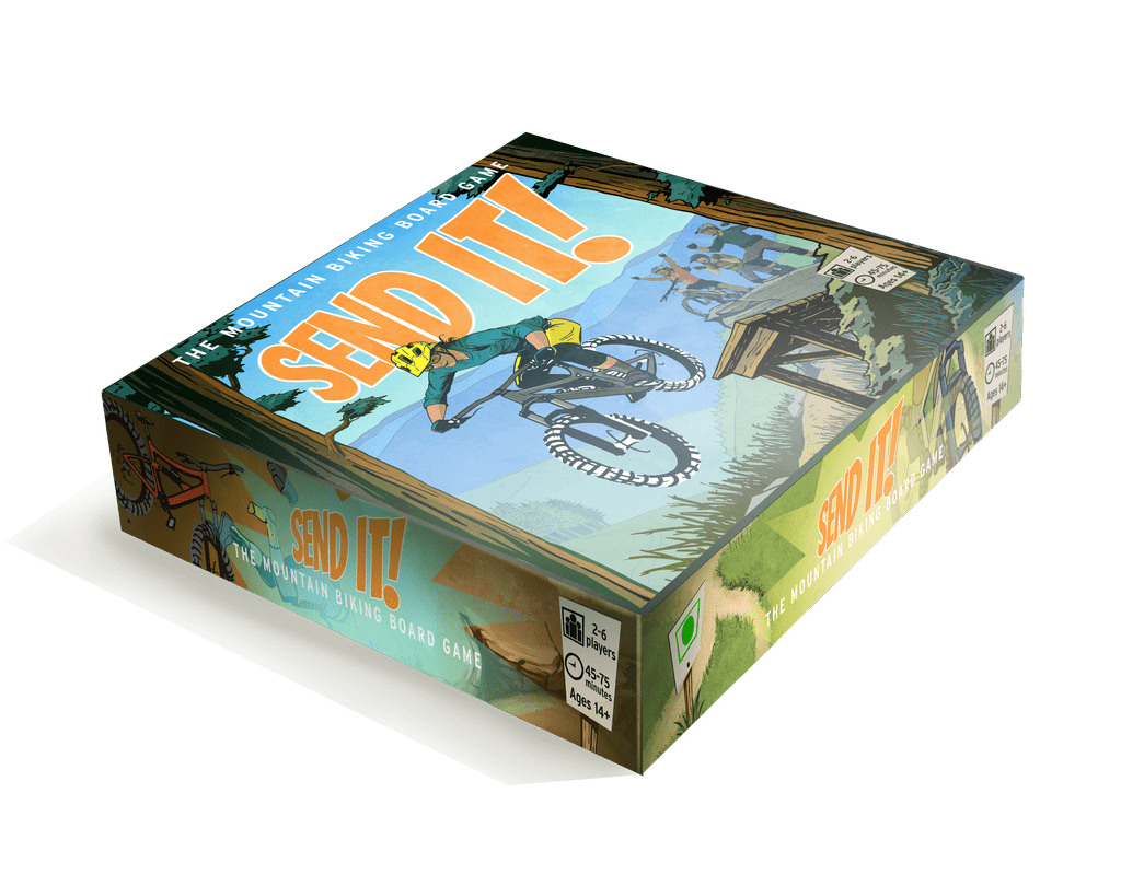 Illustration 11 de SEND IT! The Mountain Biking Board Game