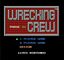 Video Game: Wrecking Crew
