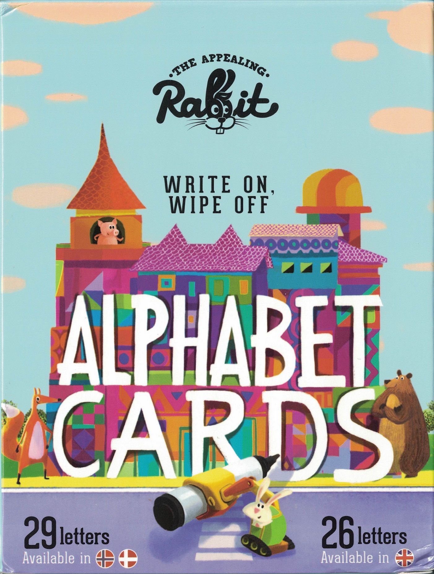 Write On, Wipe Off Alphabet Cards