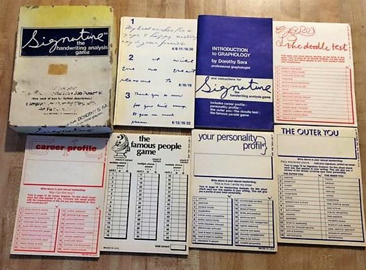Signature: The Handwriting Analysis Game