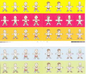 Walk the Plank! Meeple Stickers