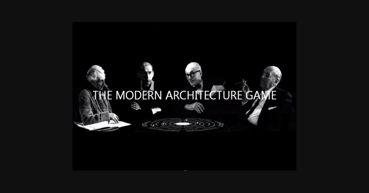 The Modern Architecture Game Board Game BoardGameGeek