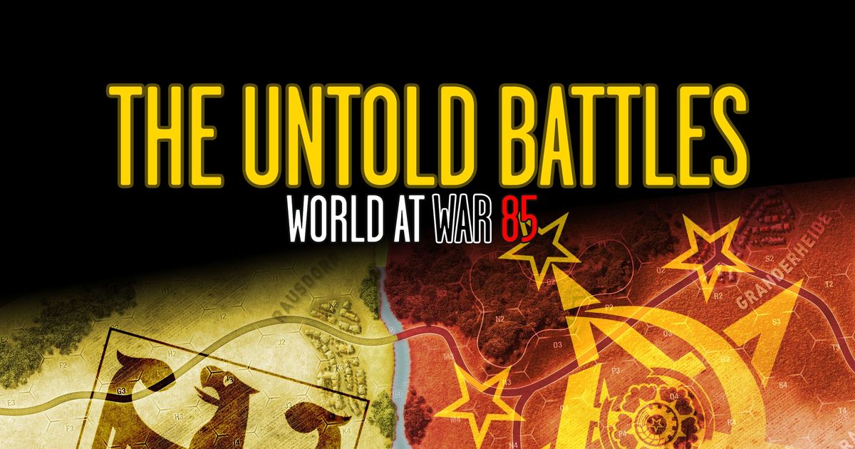 World At War 85 The Untold Battles Board Game BoardGameGeek