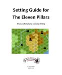 RPG Item: Setting Guide for The Eleven Pillars