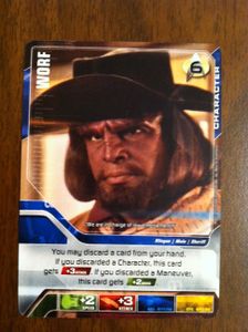 Star Trek Deck Building Game: Worf Promo