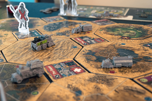 Board Game: Wasteland Express Delivery Service