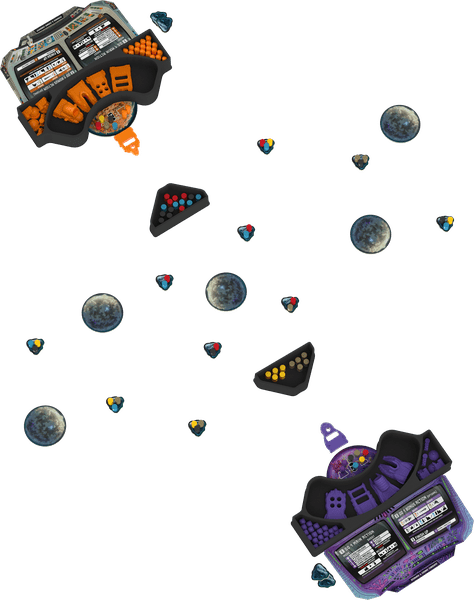 Flickering Stars, Friendly Skeleton, 2024 — gameplay example