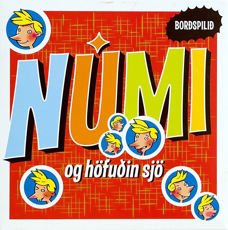 Númi og höfuðin sjö cover art
