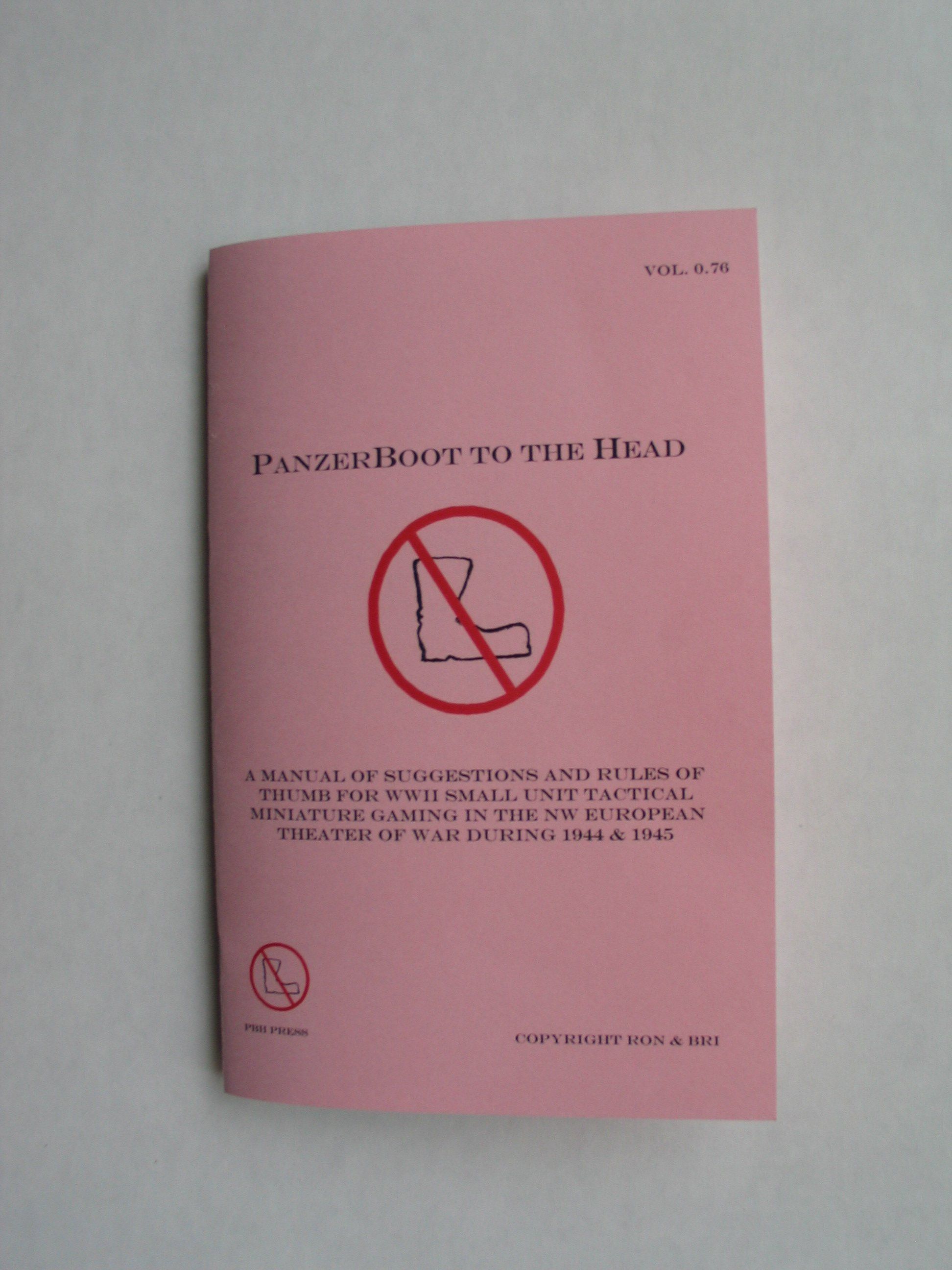 PanzerBoot to the Head