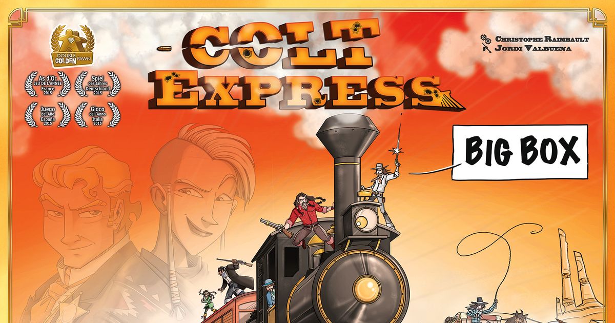 Colt Express: BIG BOX, Board Game