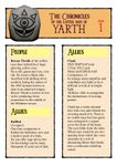 Issue: The Chronicles of the Latter Days of Yarth (Issue 1 - Mar 2017)