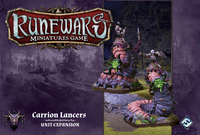 Runewars Miniatures Game: Carrion Lancers – Unit Expansion