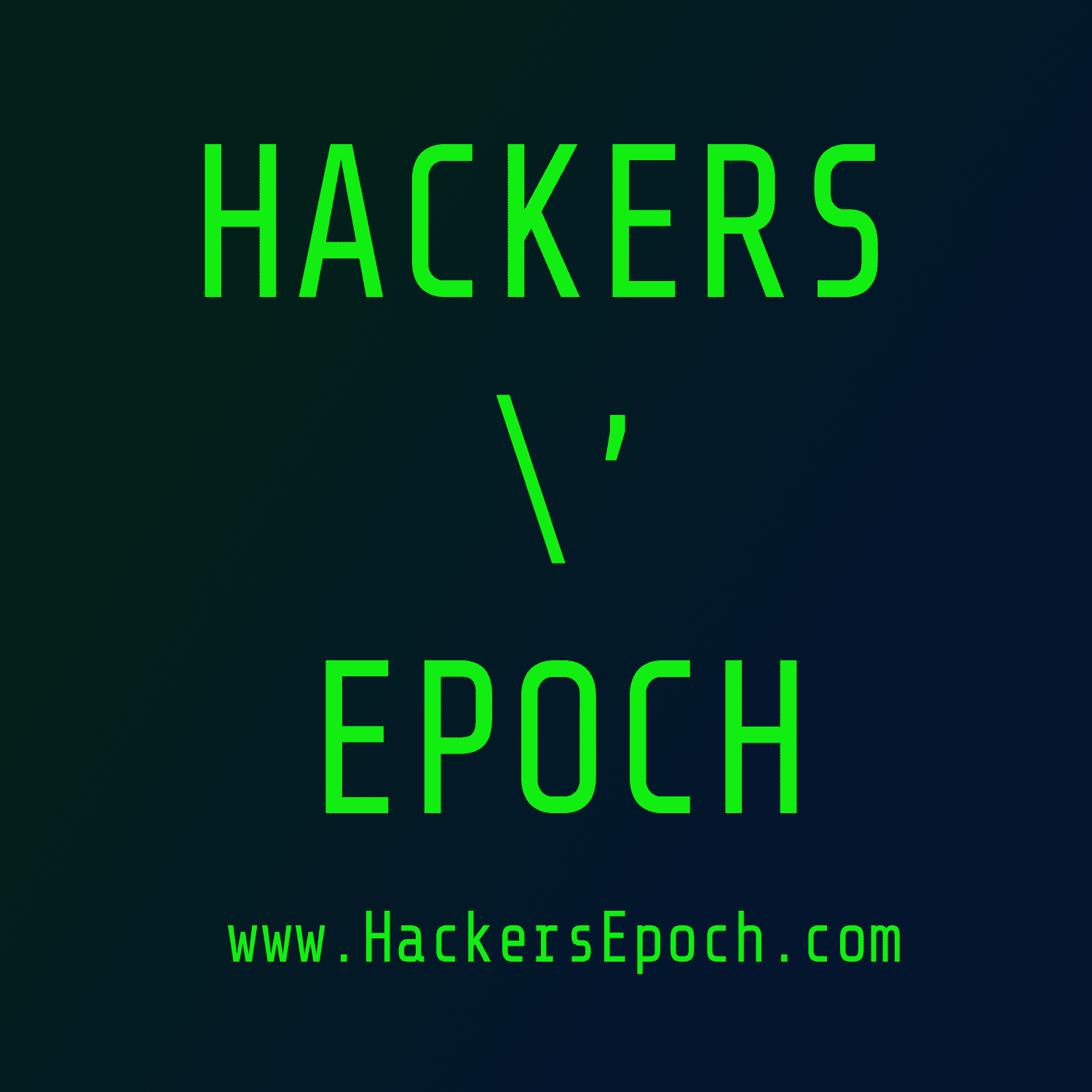 Hackers \' Epoch