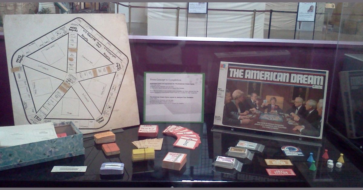 Board game museum exhibit (San Diego) Snoweel's Spiel BoardGameGeek