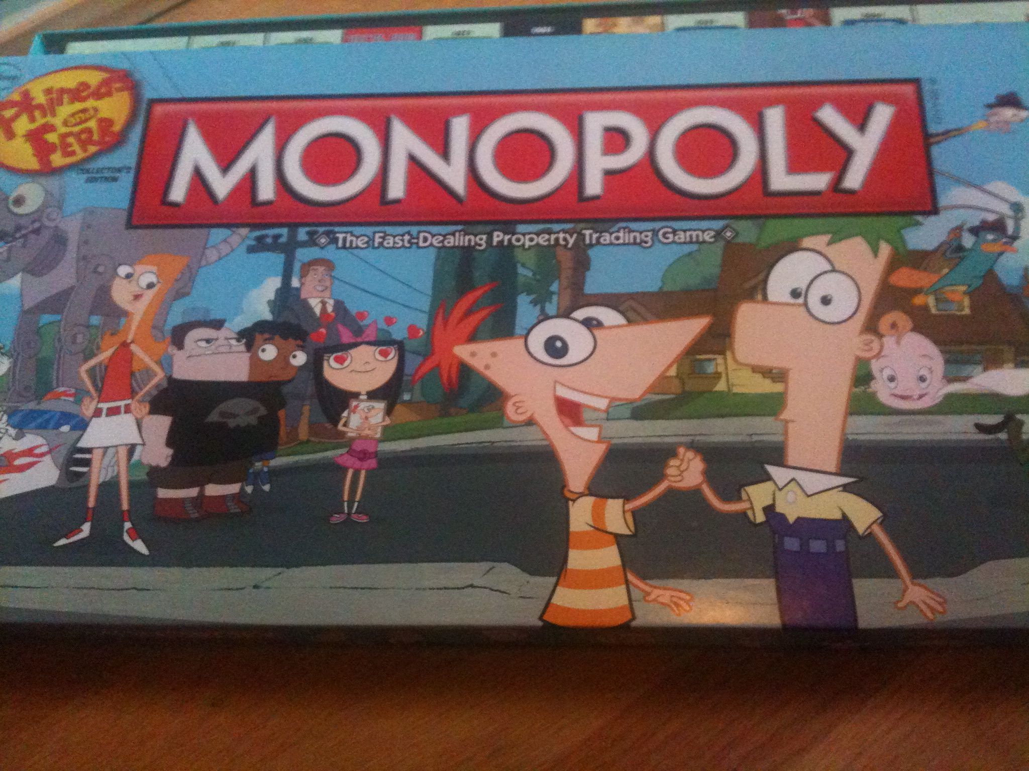 Monopoly: Phineas and Ferb Collector's Edition cover art