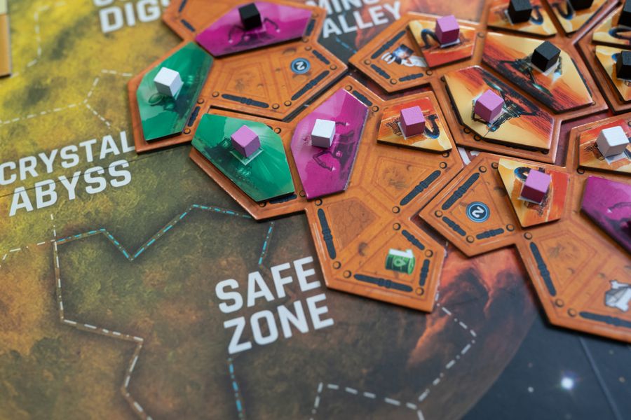 Collision Point mission tiles and scoring reward tiles