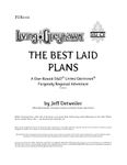 RPG Item: FUR2-02: The Best Laid Plans