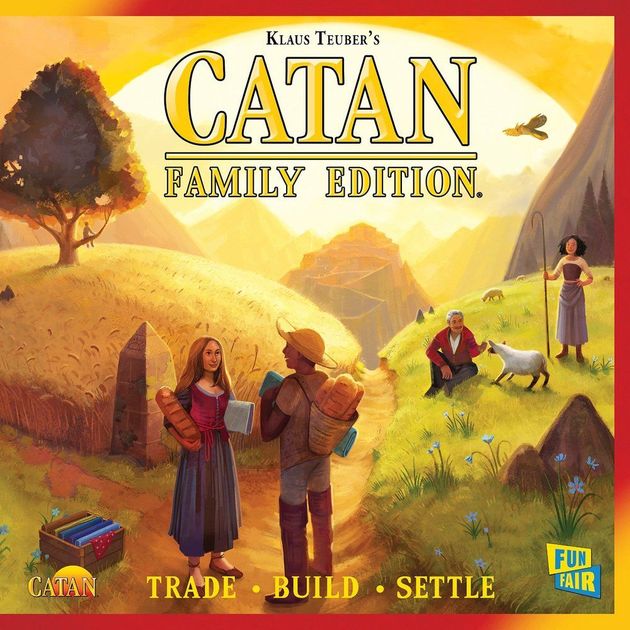 Catan Studios Settlers Of Trade Build Settle Catan Family Edition Board Game