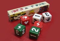 Board Game Accessory: King of Tokyo: Mexican/Hungarian Dice