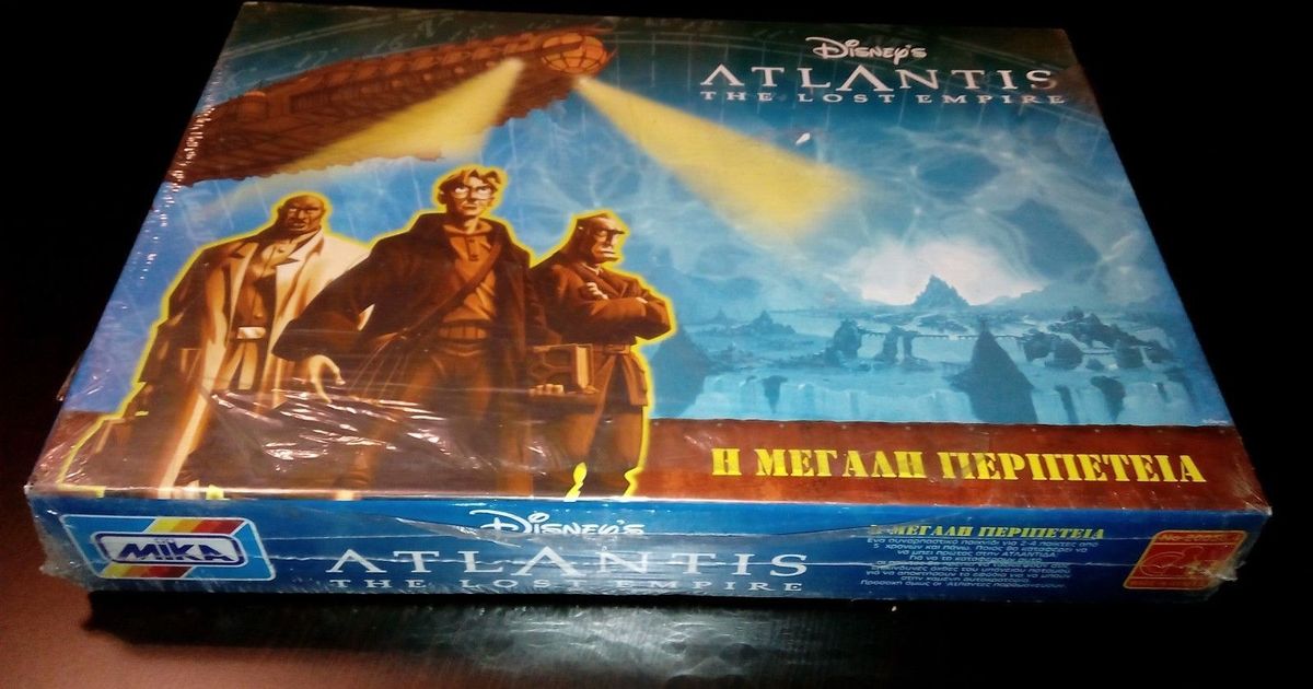 Atlantis: The Lost Empire – The Great Adventure | Board Game 