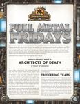 RPG Item: Full Metal Fridays Installment 3, Week 3: Architects of Death